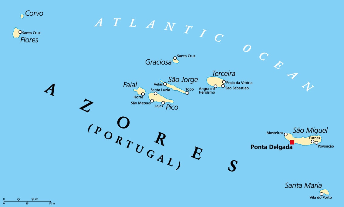 Die Azoren – 9 Inseln mitten im Atlantik